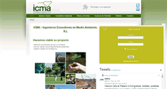 Desktop Screenshot of icma.es